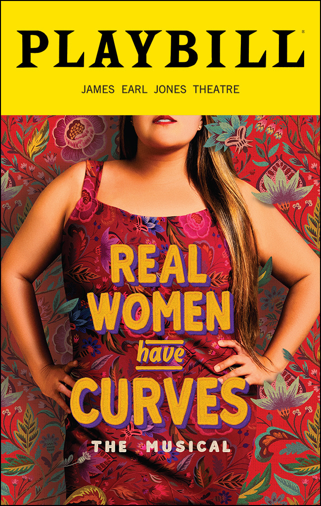 Playbill cover for Real Women Have Curves: The Musical