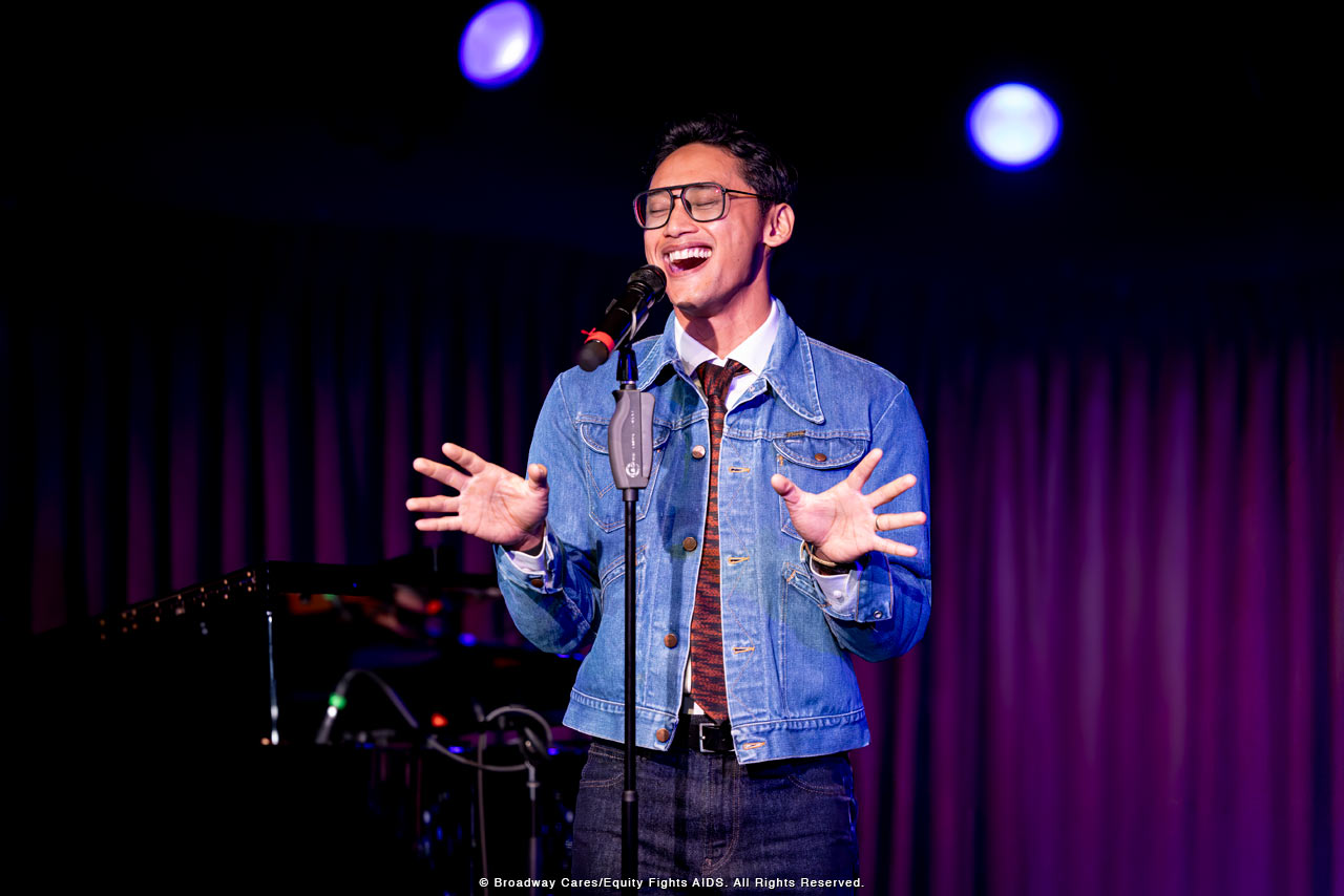 Josh Dela Cruz performing at NextGen Spotlight 2025