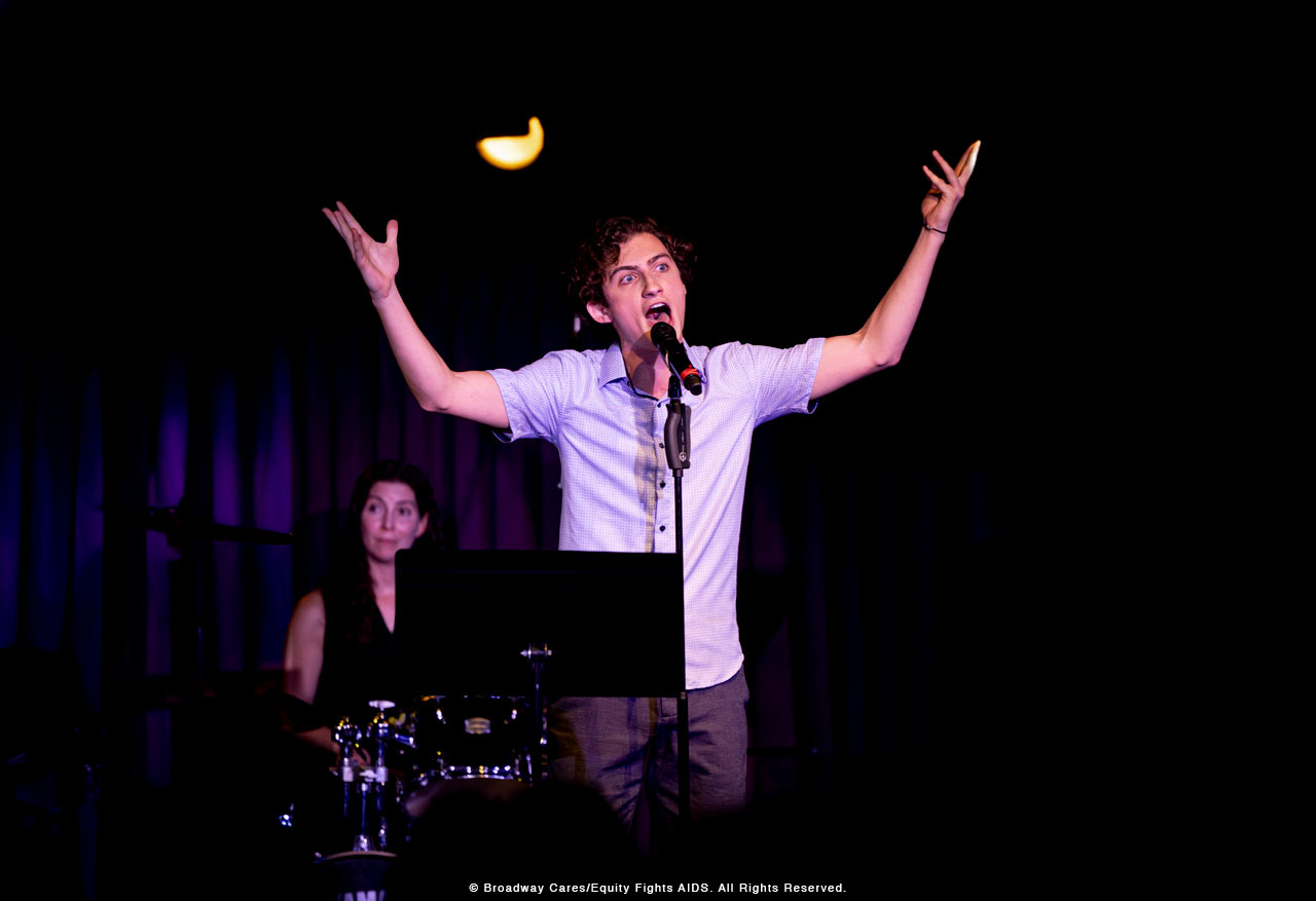 Mason Olshavsky performing at NextGen Spotlight 2025